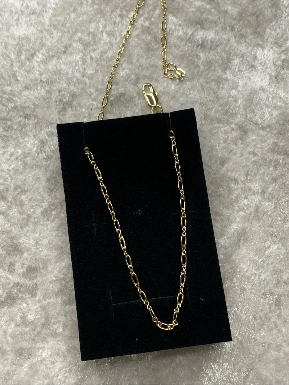✨2 for $30 NWOT 18K Gold layered/bonded 2mm Infinity Cuban Link Chain 16